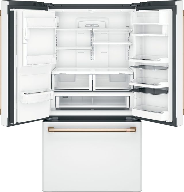Café™ 27.8 Cu. Ft. Matte White French Door Refrigerator-2