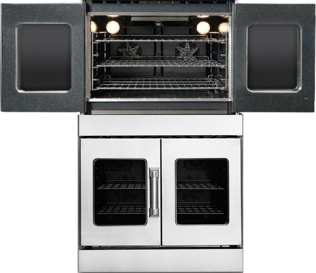 American Range Legacy 30” Stainless Steel Double Gas Built In Oven 1