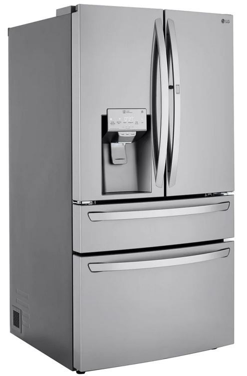 LG 22.5 Cu. Ft. PrintProof™ Stainless Steel Counter Depth French Door Refrigerator 1
