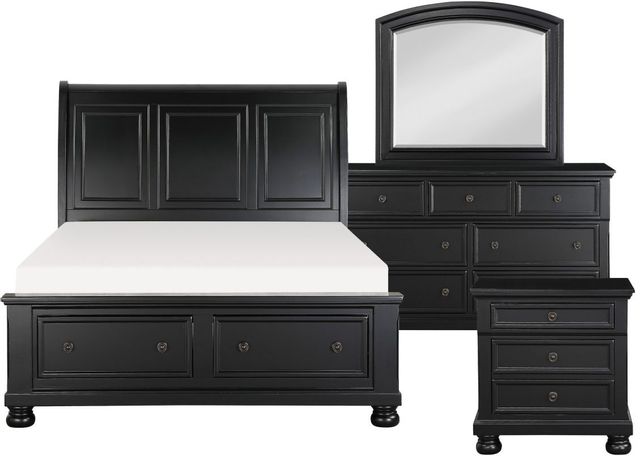 Homelegance® Laurelin 4 Piece Queen Sleigh Platform Bedroom Collection 0