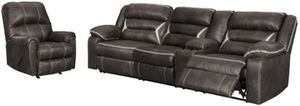 Signature Design by Ashley® Kincord 2-Piece Midnight Sectional Set
