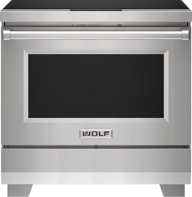 Wolf® 36" Stainless Steel Induction Range-0