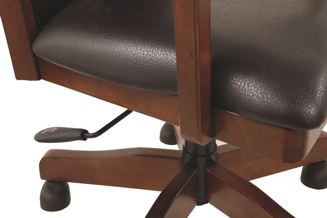 Signature Design by Ashley® Hamlyn Medium Brown Home Office Swivel Desk Chair 2