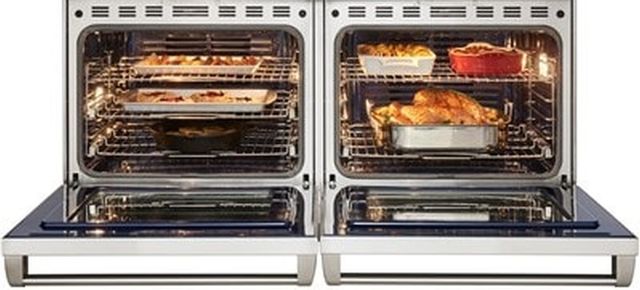 Wolf® 60" Stainless Steel Freestanding Dual Fuel Range and Infrared Charbroiler and Infrared Griddle-3