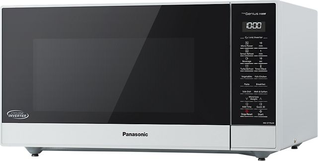 Panasonic 1.6 Cu. Ft. White Countertop Microwave 12