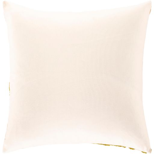 Surya Alora Camel 20" x 20" Toss Pillow with Polyester Insert 3