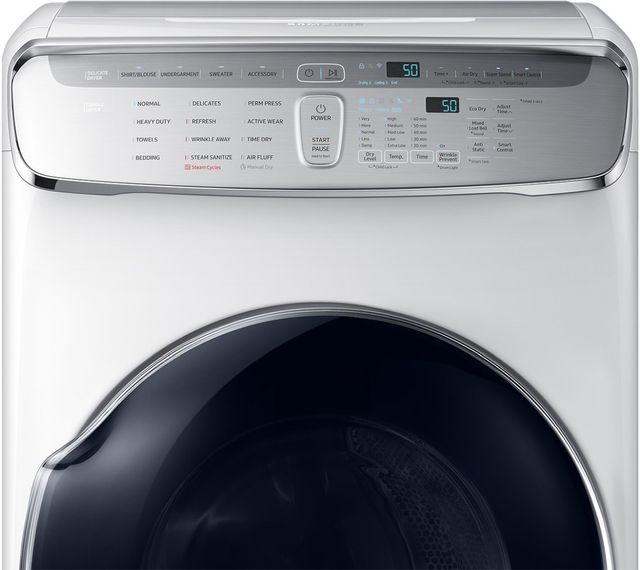 Samsung 7.5 Cu. Ft. White Gas Dryer 14