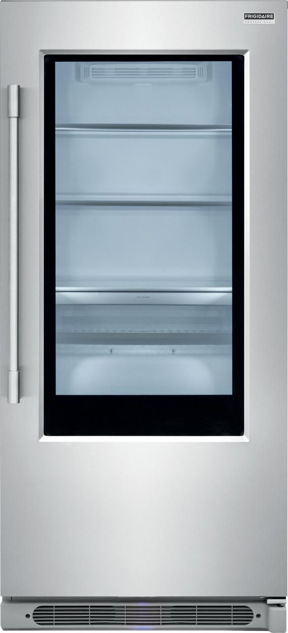 Frigidaire Professional® 18.6 Cu. Ft. Stainless Steel Glass Door All Refrigerator