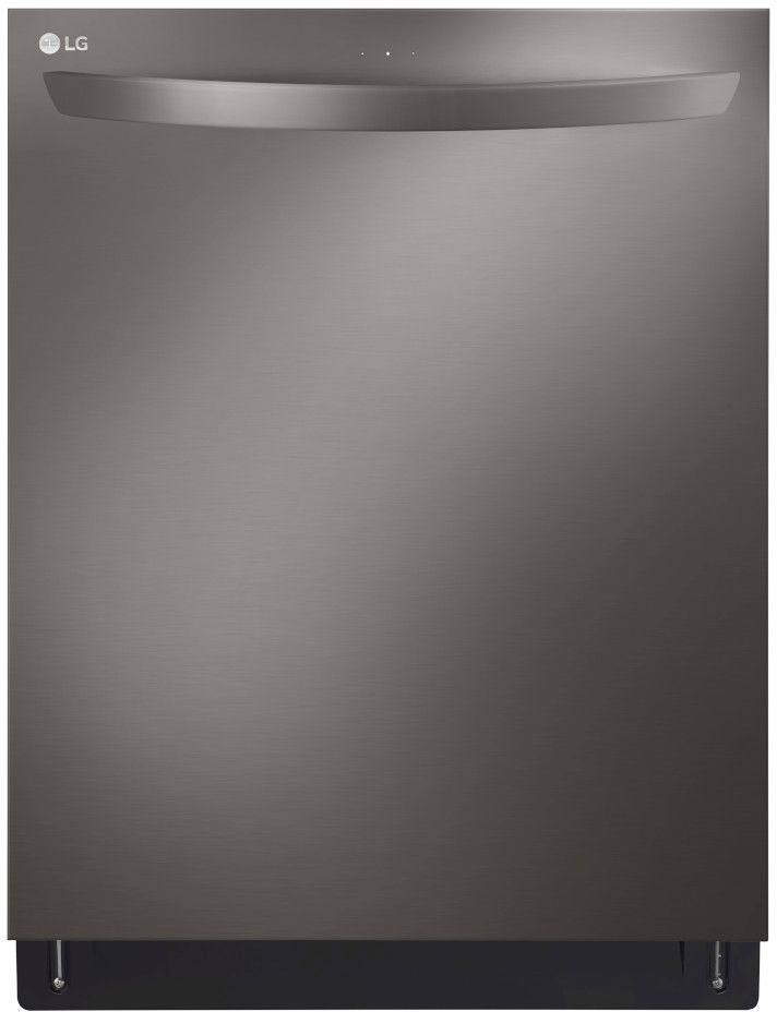 LG 24" PrintProof™ Black Stainless Steel Built In Dishwasher