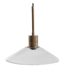 Signature Design by Ashley® Chaness Clear and Brass Pendant Light