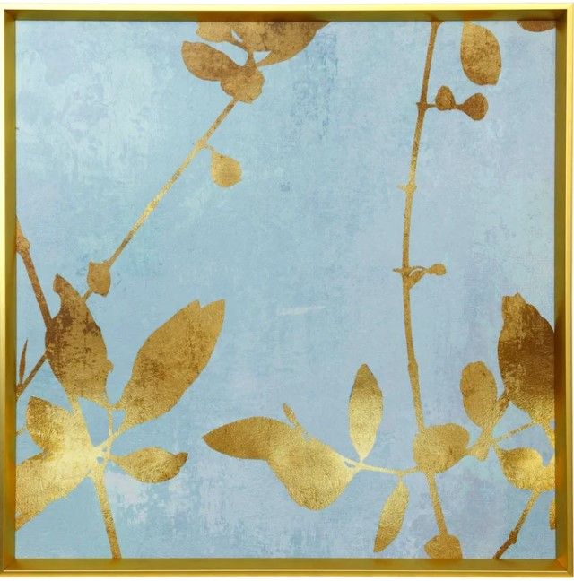 Stylecraft Blue/Gold Wall Art | Colder's | Milwaukee Area