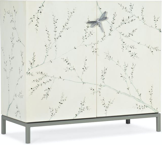 Hooker® Furniture Melange White Bale Bar Cabinet-0