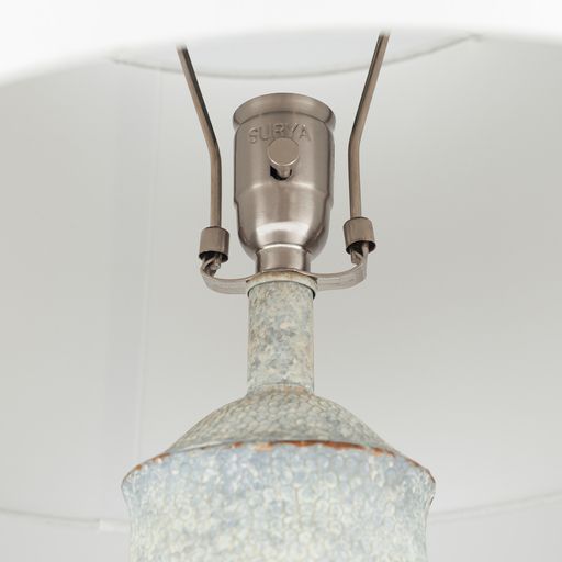 Surya Cooper Light Gray Table Lamp 5
