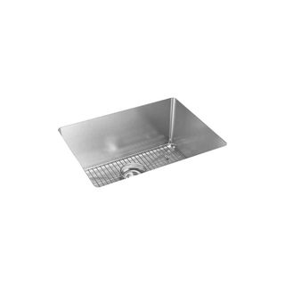 Elkay® Crosstown 16 Gauge Stainless Steel, 23-1/2" x 18-1/4" x 10" Single Bowl Undermount Sink Kit