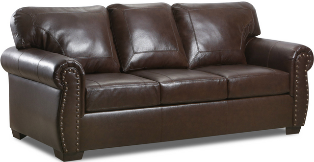 Lane® Home Furnishings 2075 Alden Chestnut Leather Sofa-0