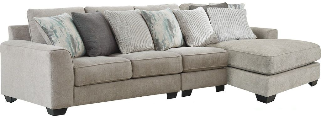 Ardsley pewter laf 2024 chaise sectional