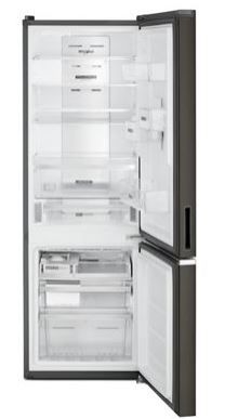 Whirlpool® 12.7 Cu. Ft. Black Stainless Bottom Freezer Refrigerator-1