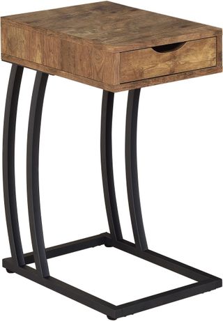 Coaster® Antique Nutmeg Accent Chairside Table