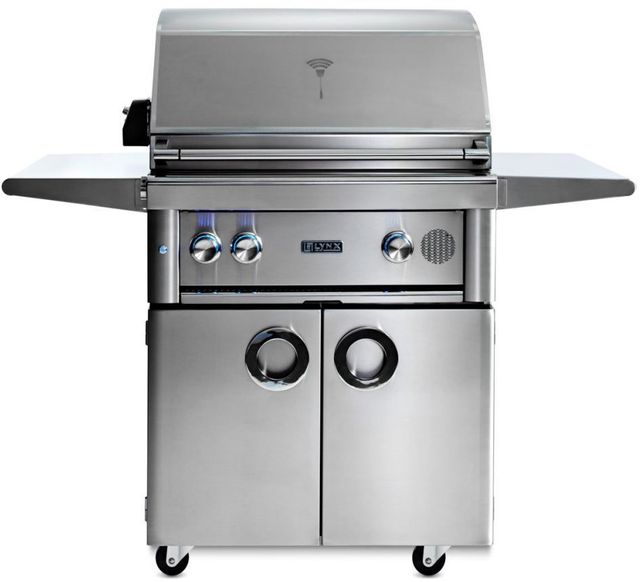 Lynx® Professional 30" Stainless Steel Freestanding Smart Grill 1