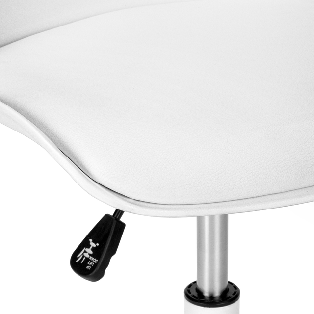 Chaise De Bureau, Monarch Specialties - Blanc 4