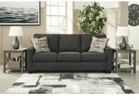 Signature Design by Ashley® Lucina Charcoal Sofa 3