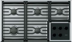 Wolf® 36" Stainless Steel Transitional Natural Gas Cooktop