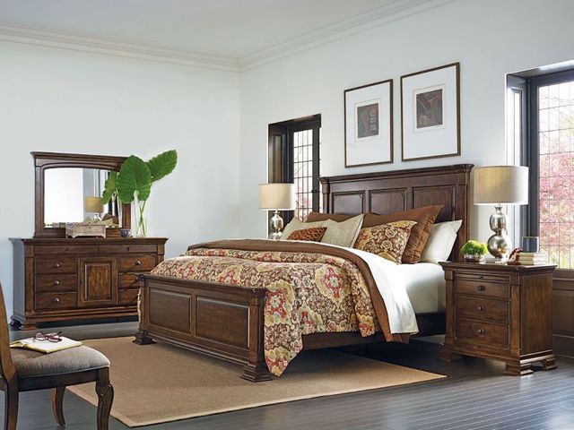 Kincaid® Portolone Alder Monteri King Panel Bed-2