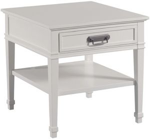 Hammary® Structures White End Table