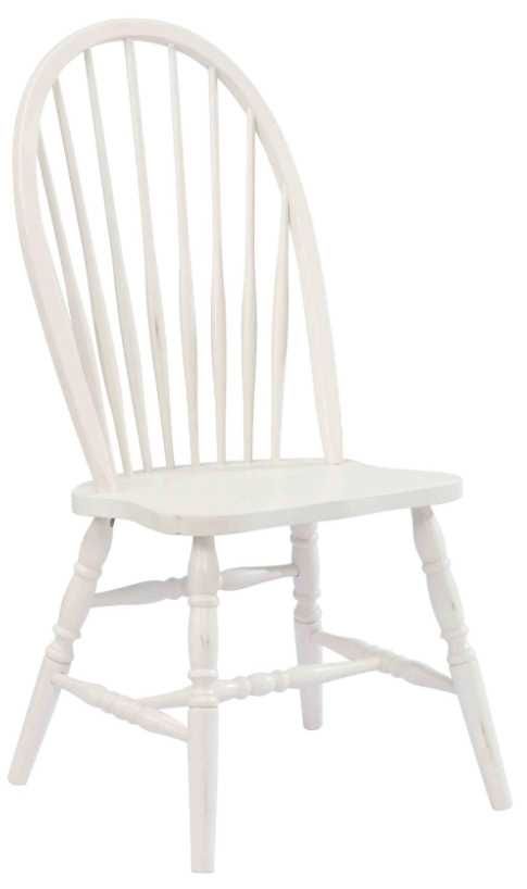 TEI Windswept Shore Buttermilk Rub-Thru Side Chair