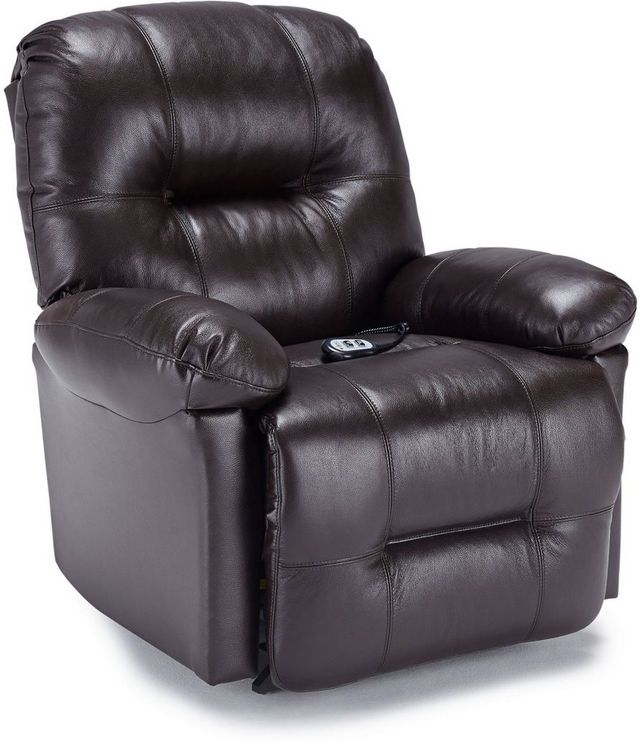 Best® Home Furnishings Zaynah Leather Power Space Saver Recliner-0