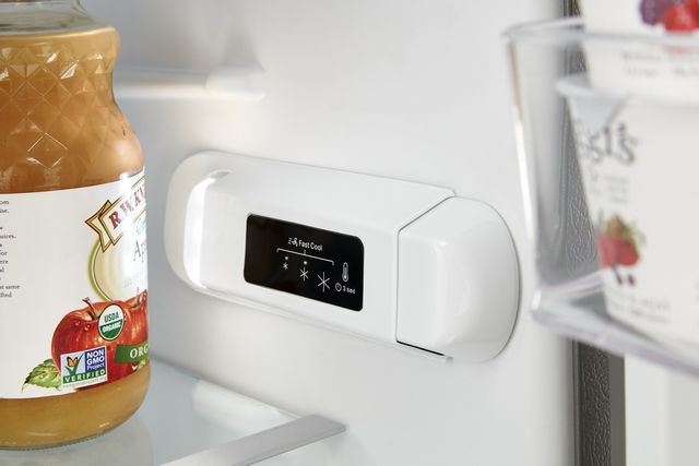 Whirlpool® 11.6 Cu. Ft. Fingerprint Resistant Stainless Steel Counter Depth Top Freezer Refrigerator 9