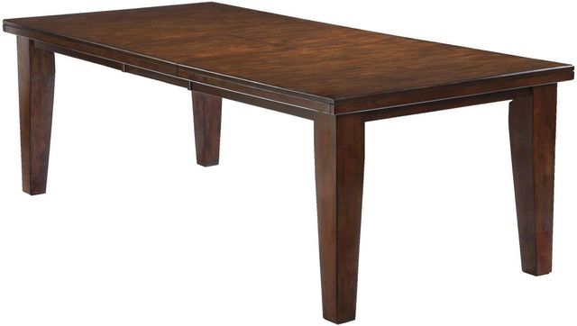 Signature Design by Ashley® Larchmont Burnished Dark Brown Dining Table  0
