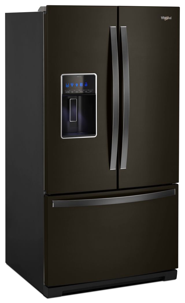 Réfrigérateur à portes françaises de 36 po Whirlpool® de 26,8 pi³ - Acier inoxydable noir 11