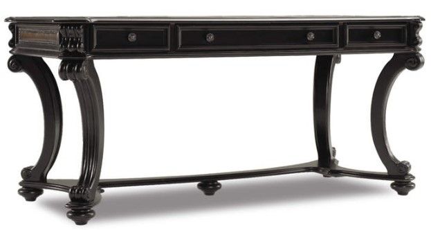 Hooker® Furniture Telluride Black 66" Writing Desk-0