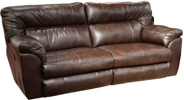 Catnapper® Nolan Godiva Extra Wide Reclining Sofa 1