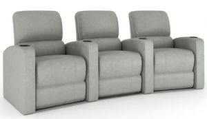 Palliser® Furniture Customizable Pacifico 3-Piece Manual Reclining Theater Seating