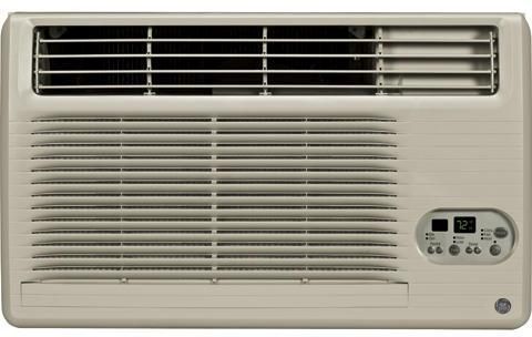 GE® 230/208 Volt Built In Room Air Heat/Cool Unit-Soft Gray