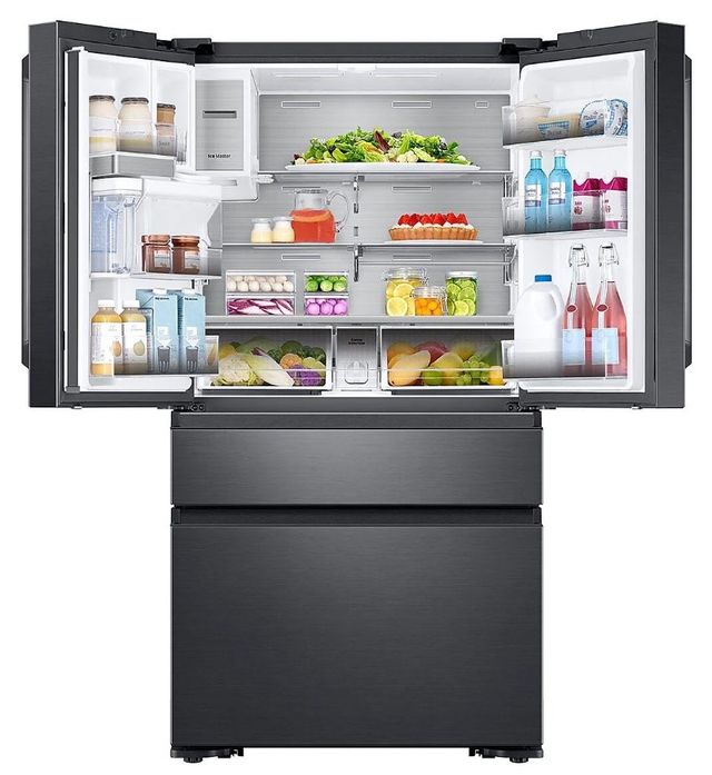 Samsung 22.6 Cu.Ft. Black Stainless Steel French Door Refrigerator 1