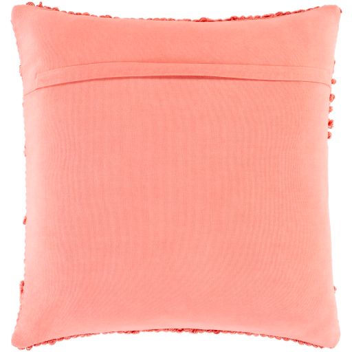 Surya Merdo Coral 18" x 18" Toss Pillow with Polyester Insert 3
