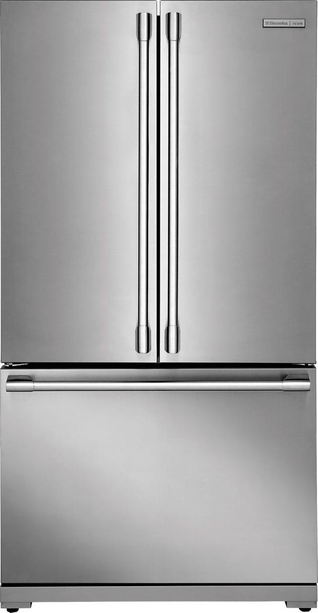 Electrolux ICON® Professional Series 22.28 Cu. Ft. Stainless Steel Counter Depth French Door Refrigerator 0