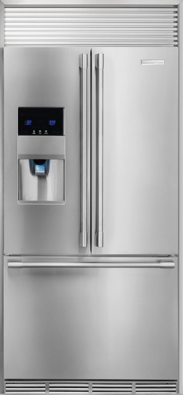 Electrolux ICON® Designer Series 22.6 Cu. Ft. French Door Refrigerator-Stainless Steel 0