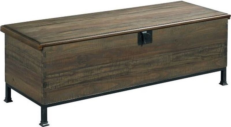 Hammary Hidden Treasures Milling Chest Cocktail Table