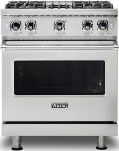 Viking® Professional 5 Series 30" Stainless Steel Pro Style Natural Gas Range