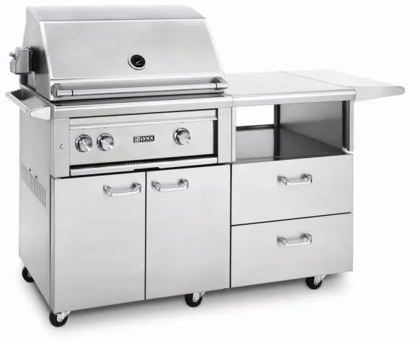Lynx® Professional 30" Freestanding Grill-Stainless Steel 7