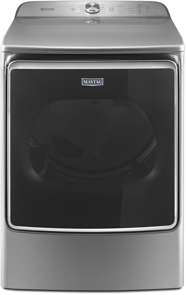 Maytag® 9.2 Cu. Ft. Metallic Slate Front Load Electric Dryer 0