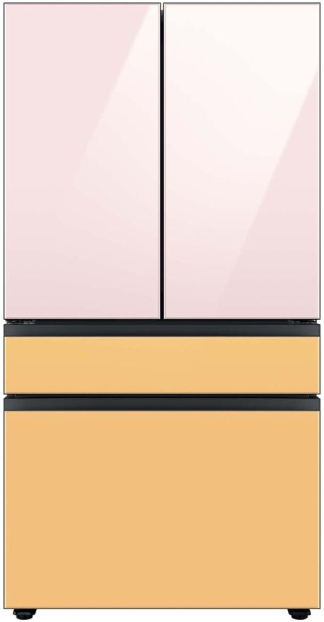 Samsung Bespoke 18" Pink Glass French Door Refrigerator Top Panel 2