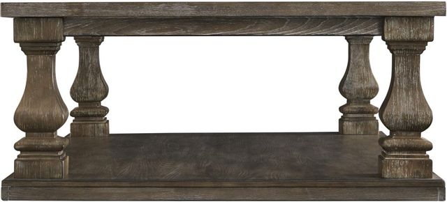 Signature Design by Ashley® Johnelle Weathered Gray Coffee Table 2