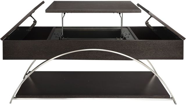 Homelegance Tioga Cocktail Table with Lift-Top and Storage 1