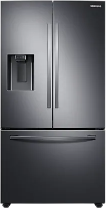 Samsung 27.0 Cu. Ft. Black Stainless Steel French Door Refrigerator