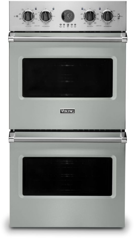 Viking® 5 Series 27" Arctic Grey Professional Built In Double Electric Premiere Wall Oven